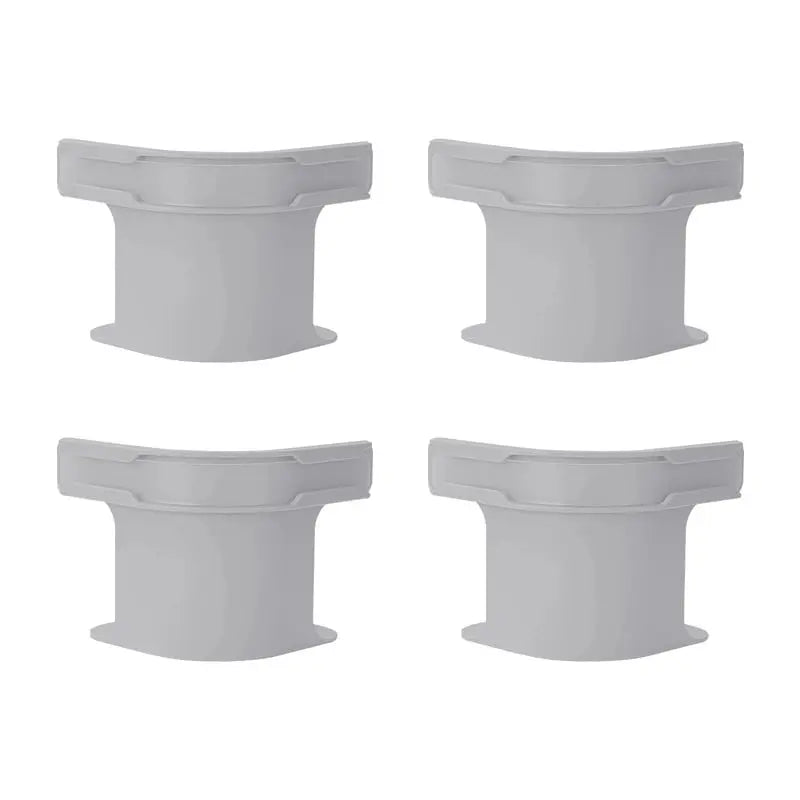4-Piece ABS and PP Bed Sheet Holder Straps for Twin to King Beds
