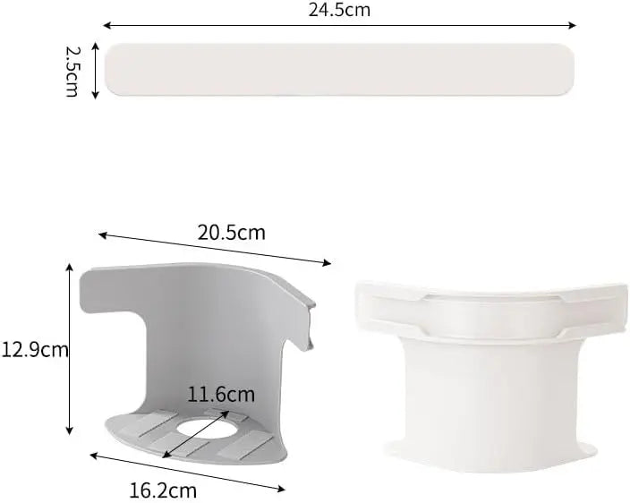 4-Piece ABS and PP Bed Sheet Holder Straps for Twin to King Beds