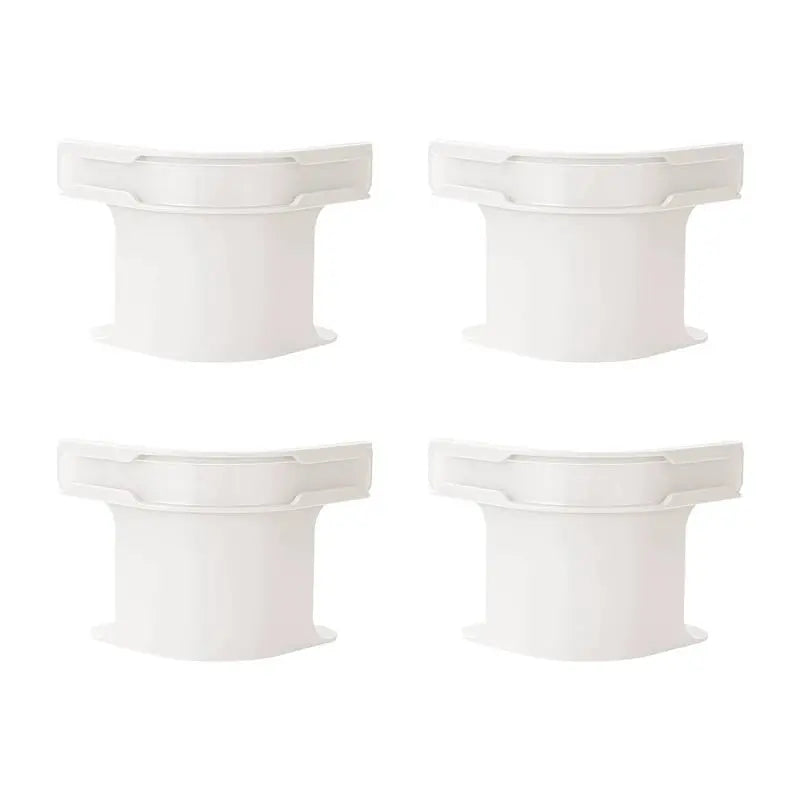 4-Piece ABS and PP Bed Sheet Holder Straps for Twin to King Beds