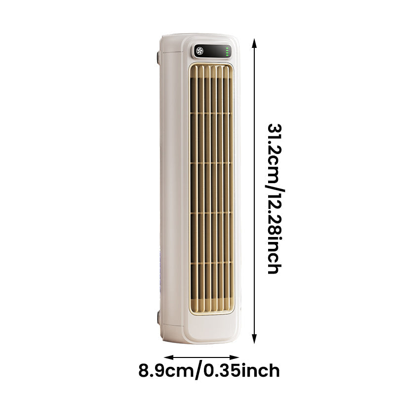 Wall-mounted Cooling Fan for Kitchen - ABS PVC, Usb-C Rechargeable