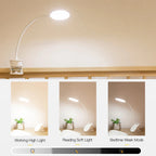 Wireless Bedside Clip-On LED Lamp - USB Rechargeable, 1200mAh Battery, view 3