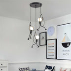Retro Iron Man Ceiling Lamp - High-Quality Metal, Vintage Design, view 8