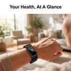 Senior Smartwatch for Older Adults - Heart Rate, Blood Pressure, LED Display, view 3