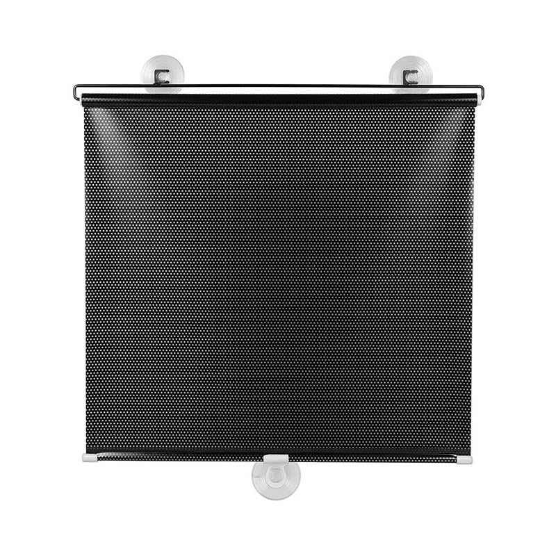 Piercing-Free Suction Cup Sunshade for Windows - PVC, Black, view 8