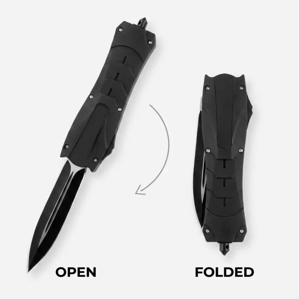 Ergonomic EDC Multitool Self Defense Knife - Stainless Steel Blade, view 13