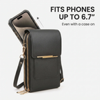 RFID Anti-Theft Crossbody Phone Wallet - Fits up to 6.7" Screens, view 5