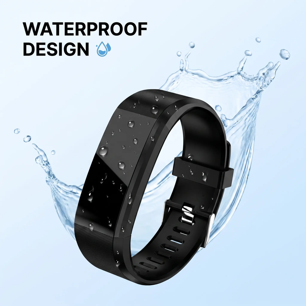 Senior Smartwatch for Older Adults - Heart Rate, Blood Pressure, LED Display, view 7