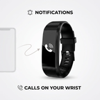 Senior Smartwatch for Older Adults - Heart Rate, Blood Pressure, LED Display, view 2