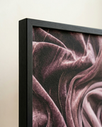Purple Abstract Print - Velvet Fold-Welvere