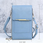 RFID Anti-Theft Crossbody Phone Wallet - Fits up to 6.7" Screens, view 7