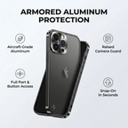 Aluminium iPhone Case - Slim Snap-Fit Bumper, Precision Cutouts, view 3