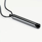 Stainless Steel Breathing Chain for Quitting Smoking and Stress Relief - 50cm, view 2