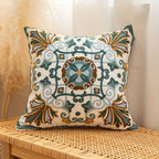 Embroidered Vintage Cushion Cover for Sofa or Bed - 18"x18", view 9