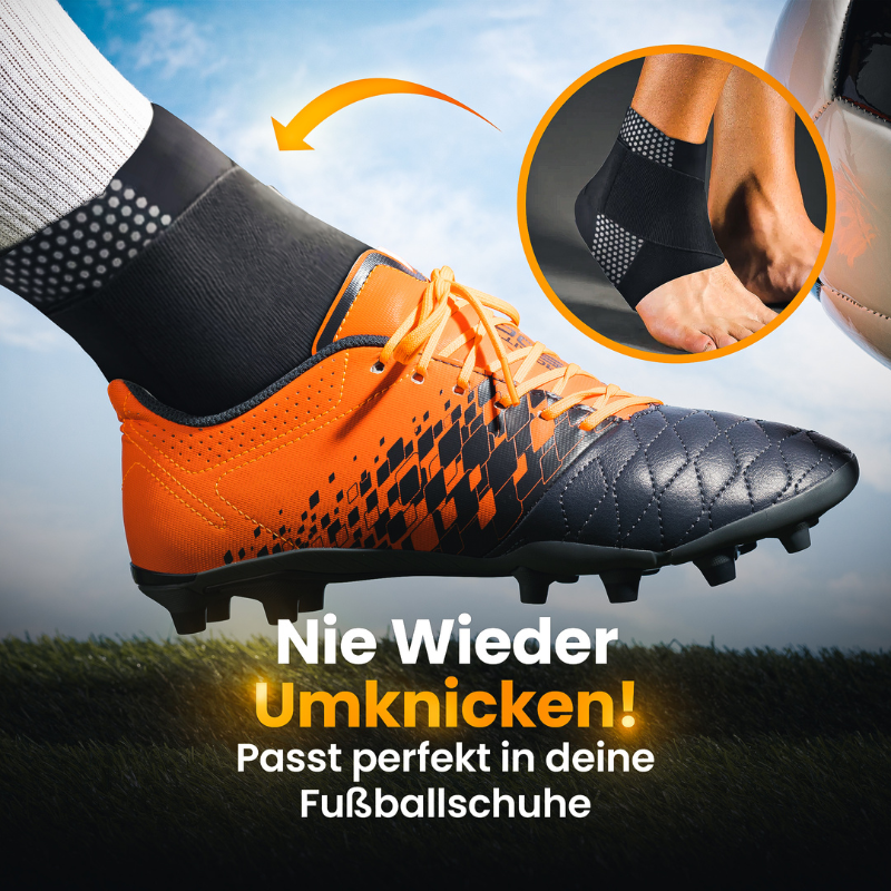 Ankle Support Wrap for Footballers - Protective, Comfort Fit, view 6