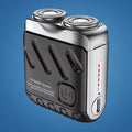 Rotary Electric Shaver for Men - Dual-Ring Blades, Water-Resistant
