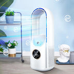 Bladeless Portable Fan for Home and Office - USB Powered, 30.5 cm, ABS, view 9