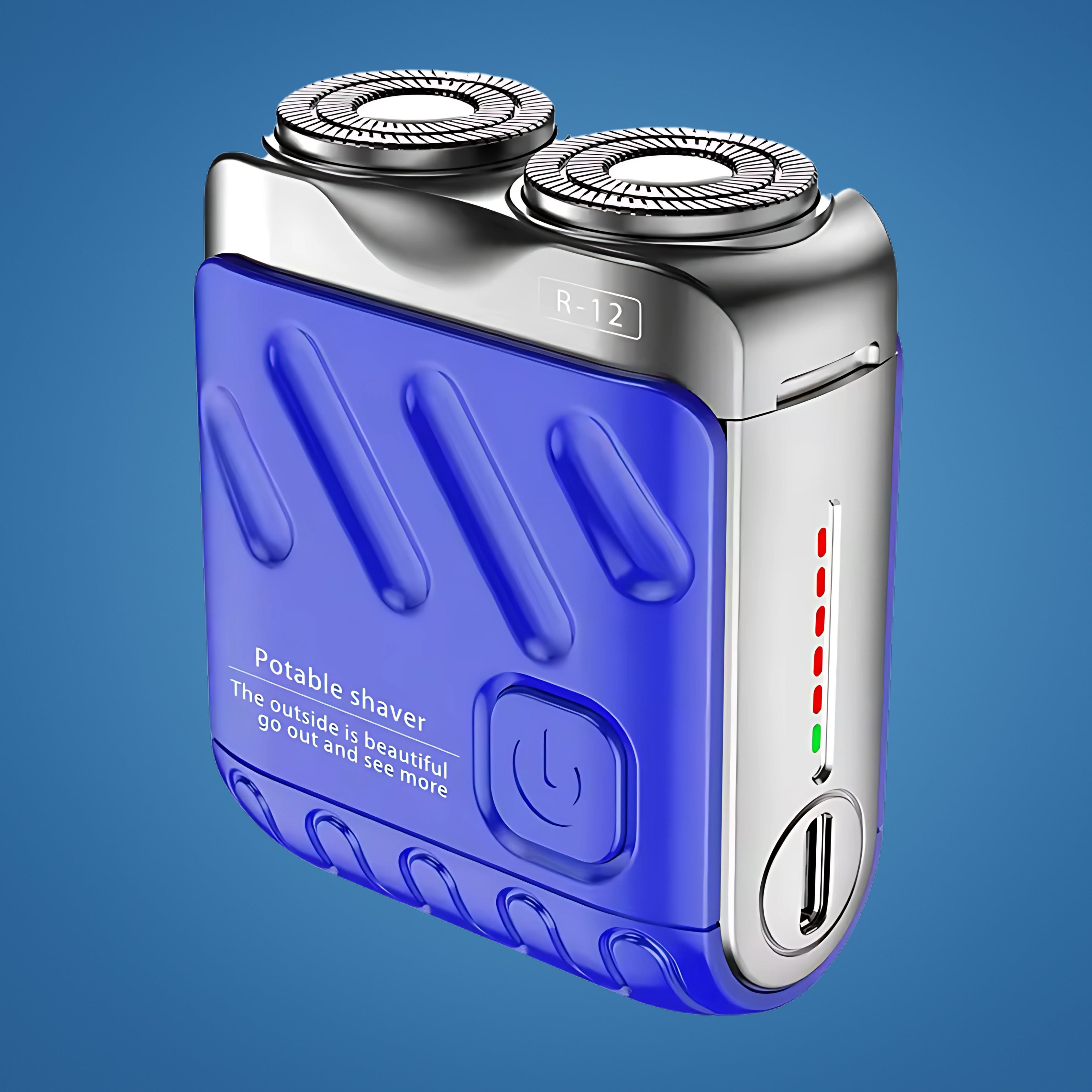 Rotary Electric Shaver for Men - Dual-Ring Blades, Water-Resistant, view 7