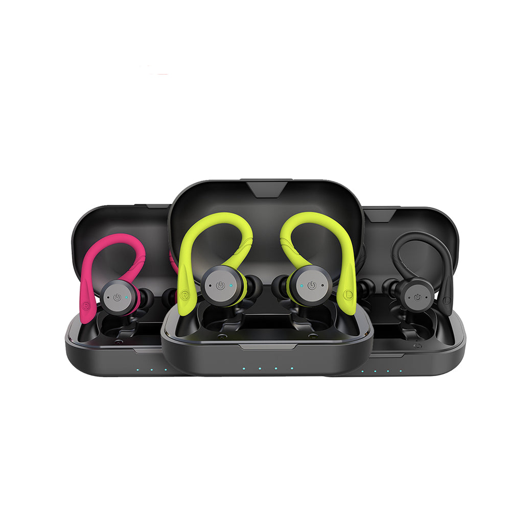 Waterproof Wireless Sport Earbuds for Swimming and Fitness - Bluetooth 5.0, IPX7, view 2