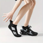Heel-Friendly Sports Socks with Arch Support - Cushioned Sole, Breathable Mesh, view 2