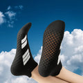Heel-Friendly Sports Socks with Arch Support - Cushioned Sole, Breathable Mesh