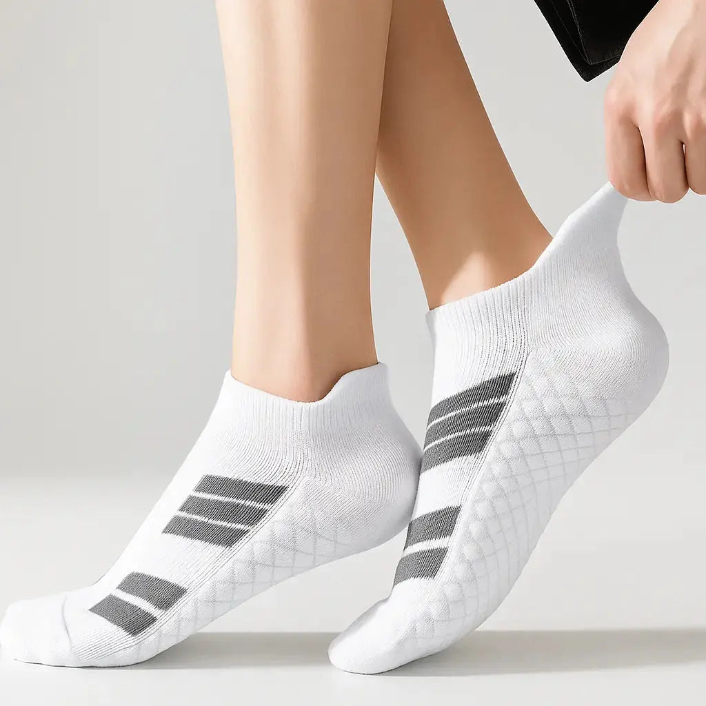 Heel-Friendly Sports Socks with Arch Support - Cushioned Sole, Breathable Mesh, view 7