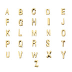 Dainty Minimal Letter Initial Necklace - Adjustable 45cm Chain, view 8