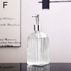 Glass Liquid Soap Dispenser for Bathroom or Kitchen - 400ml Capacity, view 3