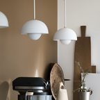 Half-Circle Colourful Chandelier Ceiling Light - LED, Metal Frame, Dimmable, view 16