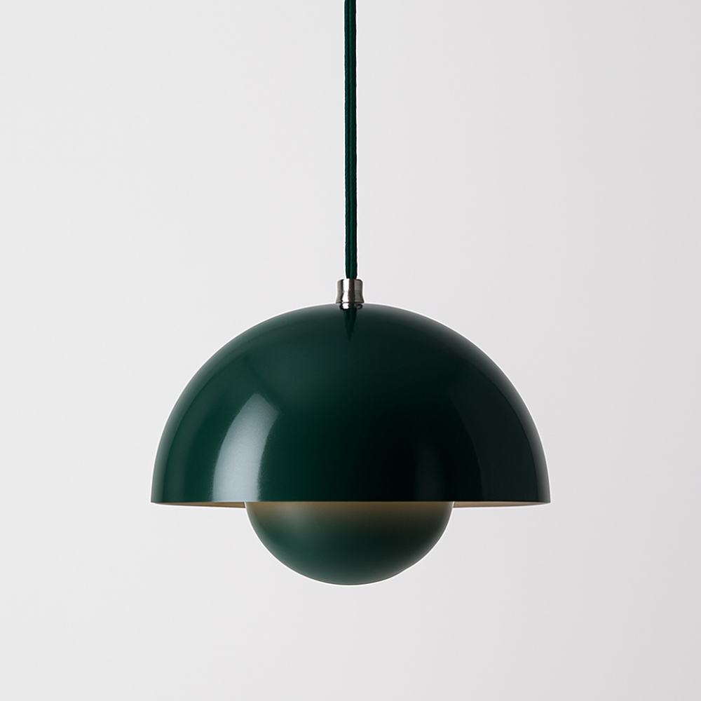 Half-Circle Colourful Chandelier Ceiling Light - LED, Metal Frame, Dimmable, view 23