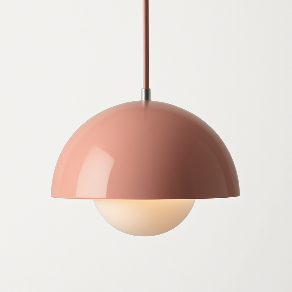 Half-Circle Colourful Chandelier Ceiling Light - LED, Metal Frame, Dimmable, view 27