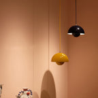 Half-Circle Colourful Chandelier Ceiling Light - LED, Metal Frame, Dimmable, view 20