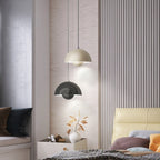 Half-Circle Colourful Chandelier Ceiling Light - LED, Metal Frame, Dimmable, view 3