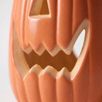 Halloween Pumpkin Jack O Lantern LED Battery Operated Decor 34cm