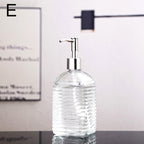 Glass Liquid Soap Dispenser for Bathroom or Kitchen - 400ml Capacity, view 2