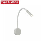 Modern Flexible LED Reading Wall Lamp for Bedroom or Study - 1W/3W, Touch Switch, view 10
