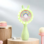 Women's Portable Mini Fan - Playful Bear Design, USB Rechargeable, view 4