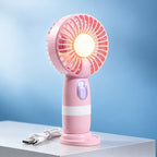 Women's Portable Mini Fan - Playful Bear Design, USB Rechargeable, view 19