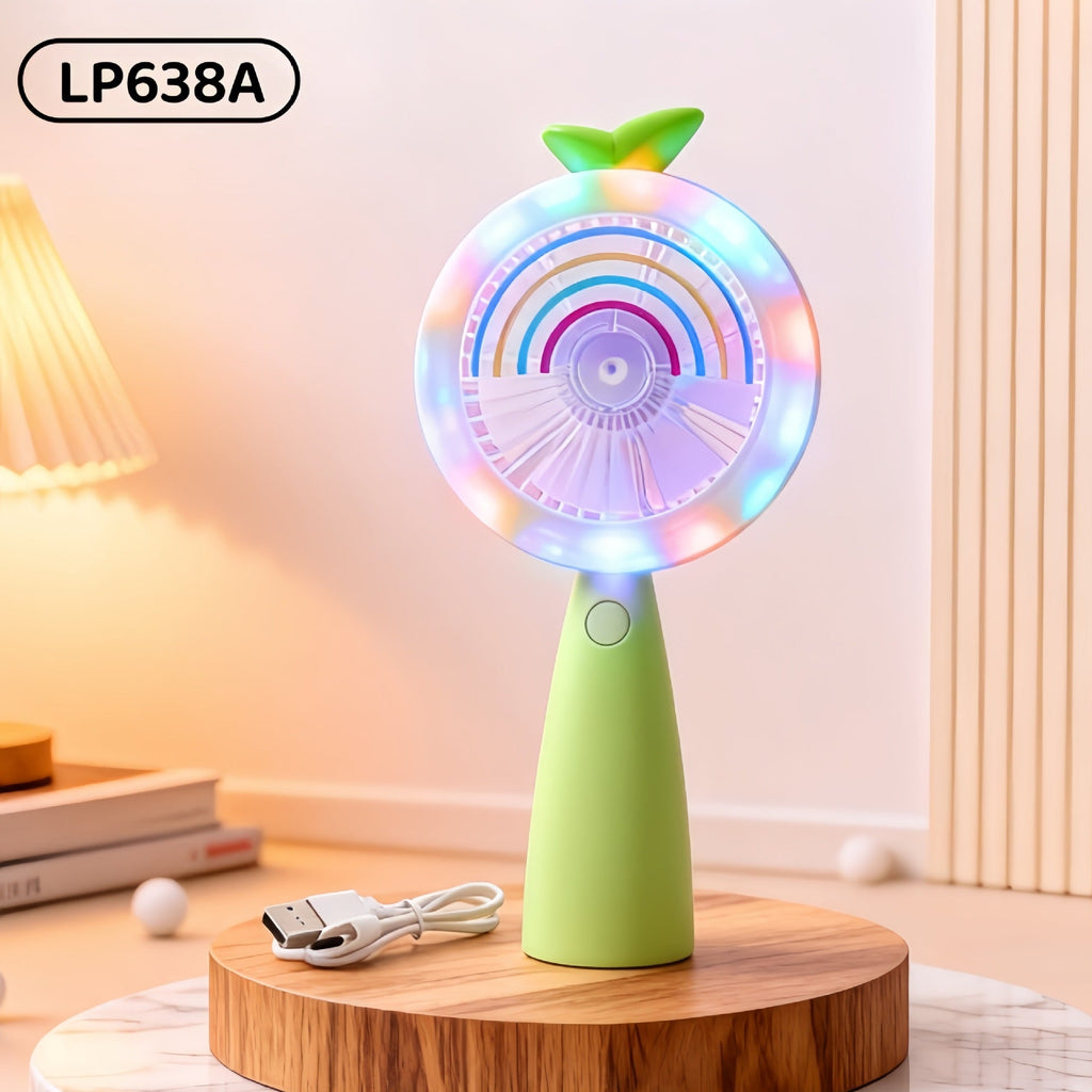 Women's Portable Mini Fan - Playful Bear Design, USB Rechargeable, view 9