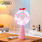 Women's Portable Mini Fan - Playful Bear Design, USB Rechargeable, view 20