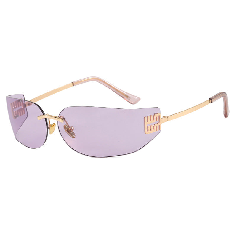 Women's Futuristic Designer Sunglasses - Unusual Frame, UV Protection, view 5