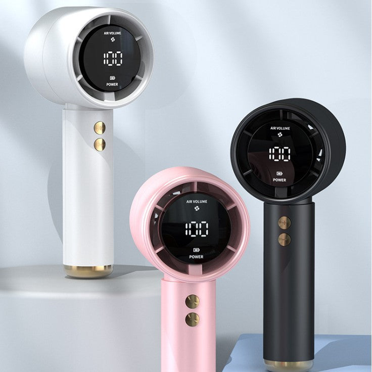 Cordless Compact Travel Hair Dryer for Unisex Use - Digital LED Display, view 4