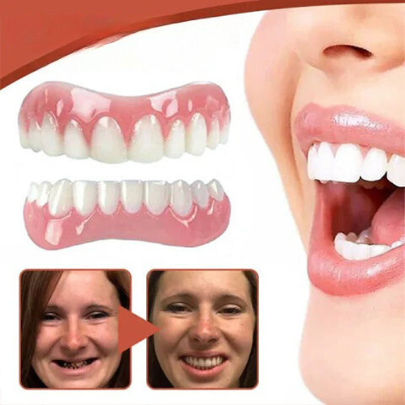 Biocompatible Removable Denture-Style False Teeth Set - 9 cm Size, view 5