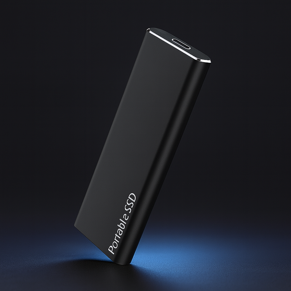 Portable External SSD High Speed Storage Drive - Aluminum Alloy, Compact, view 7