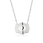 Dainty Belt Buckle Letter Initial Necklace for Women - Cowgirl Western Style, view 20