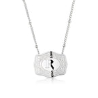 Dainty Belt Buckle Letter Initial Necklace for Women - Cowgirl Western Style, view 21