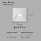 Waterproof IP65 LED Recessed Wall Lamp for Outdoor Stairs, Balcony, 3W, Aluminium, view 8