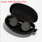 Polarized Circular Sunglasses for Travel and Sports - UV400, Adjustable Dimming, view 17