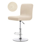 Barstool Stretch Cover - Polyester Cotton Blend, Flexible Fit, view 6