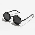 Polarized Circular Sunglasses for Travel and Sports - UV400, Adjustable Dimming