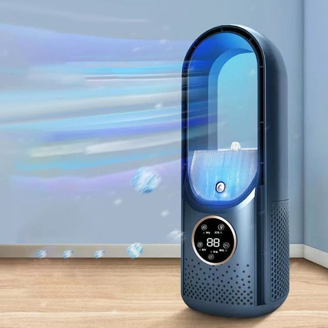 Bladeless Portable Fan for Home and Office - USB Powered, 30.5 cm, ABS, view 14